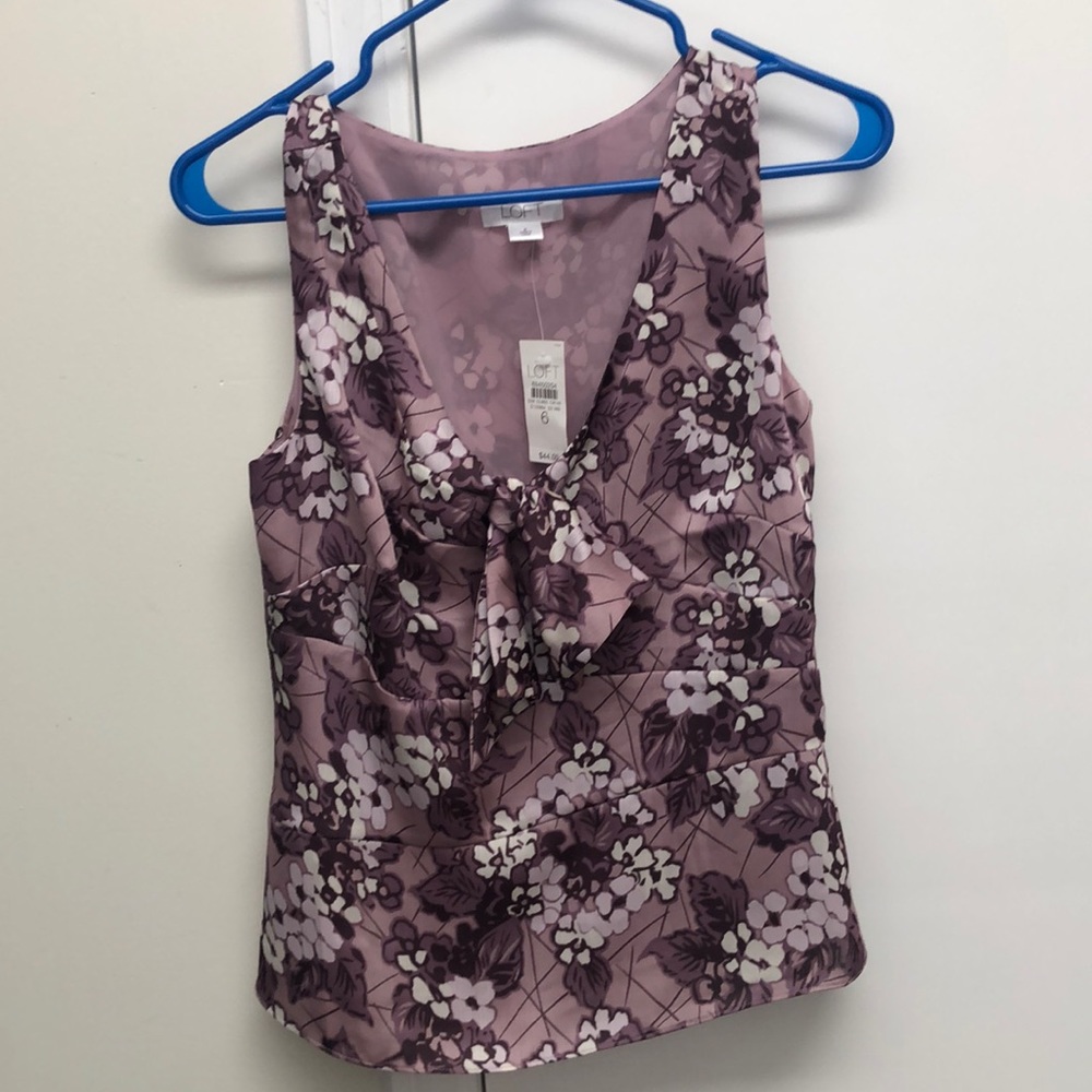 NEW with tags! LOFT sleeveless top